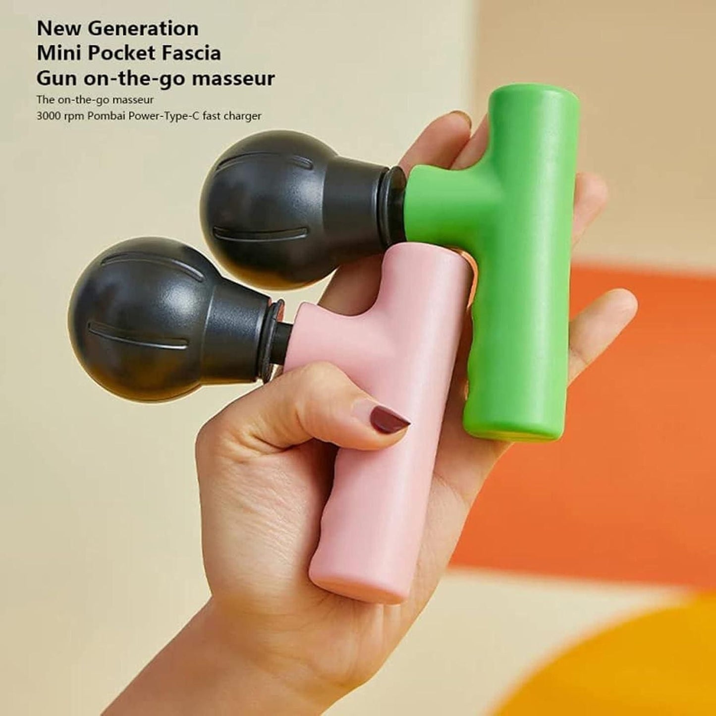 Deep Muscle Massager for Women & Men | 1.5 Hour Battery Backup ups